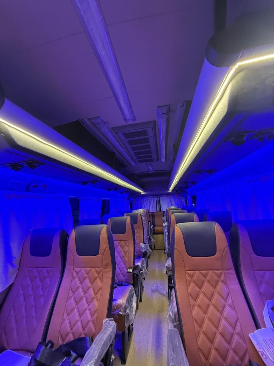 Premium traveler coach interior